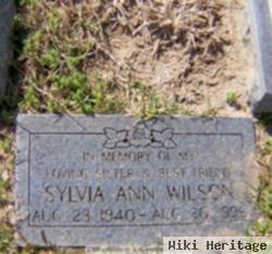 Sylvia Ann Wilson