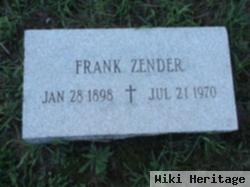 Frank Zender, Sr