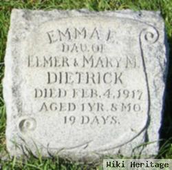 Emma E Dietrick