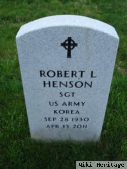 Sgt Robert L Henson