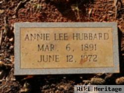 Annie Lee Bradshaw Hubbard