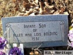 Infant Son Bolding