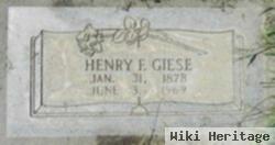 Henry F. Giese