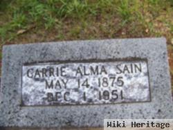 Carrie Alma Winton Sain