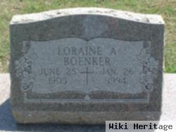 Loraine A Boenker