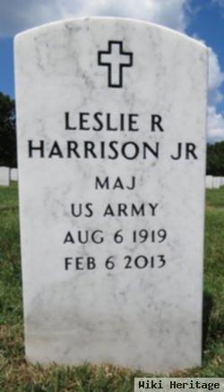 Maj Leslie Rockwell Harrison, Jr
