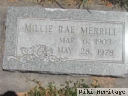 Millie Rae Plowman Merrill