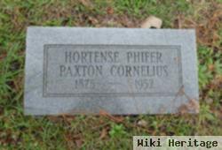 Hortense Phifer Paxton Cornelius