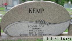 Bonnie Faye Kemp