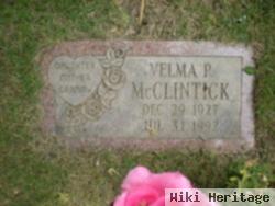 Velma Pearl Welsch Mcclintick