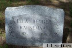 Ella Francis Bender Karnemaat