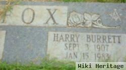 Harry Burrett Fox