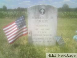 Pvt Harold D Cruse