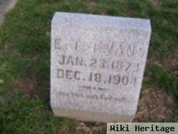 Edward T. Evans