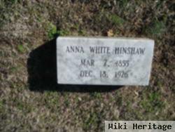 Anna Marie White Hinshaw