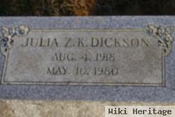 Julia Z. K. Dickson