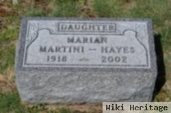 Marian H. Martini Hayes