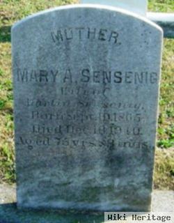 Mary A. Martin Sensenig