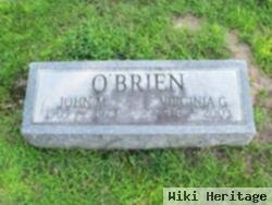 Virginia G Brown O'brien