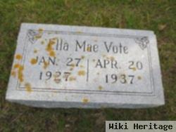 Ella Mae Vote