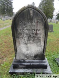 Sarah Morris Schuyler