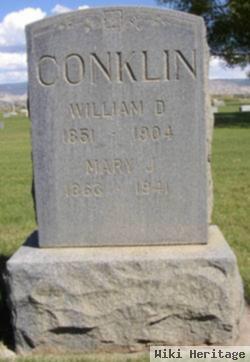 Mary J Conklin