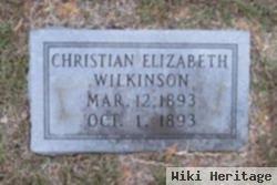 Christian Elizabeth Wilkinson