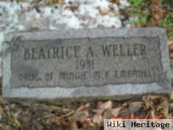 Beatrice A Weller