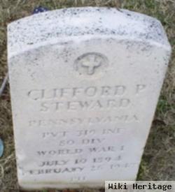 Pvt Clifford P. Steward