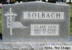 Clair Leo "junior" Solbach, Jr