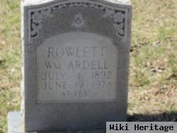 William Ardell Rowlett