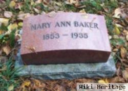 Mary Ann Webb Baker