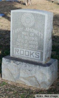 Mary Amonett Rooks