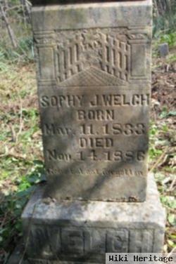 Sophia J. "sophy" Powell Welch