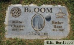 Milton Charles Bloom