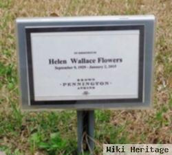 Helen Wallace Flowers