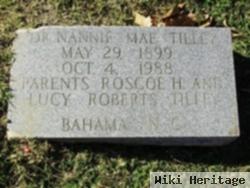 Dr Nannie Mae Tilley