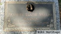 Frances Louise Mullins Hannon