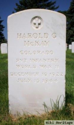 Pvt Harold G Mckay