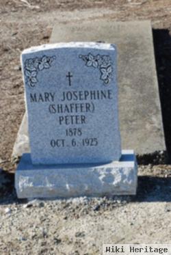 Mary Josephine Shaffer Peter