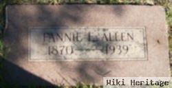 Francis Edna "fannie" Williams Allen