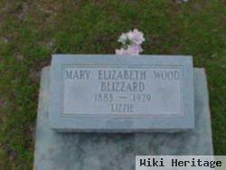 Mary Elizabeth ''lizzie'' Wood Blizzard