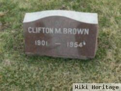 Clifton M. "brownie" Brown