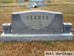 Joseph Allen "buster" Hedden