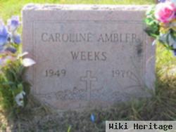 Caroline Ambler Weeks