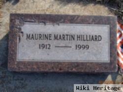 Maurine Martin Hilliard