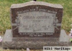 Gerald Anthony "jerry" Tuma