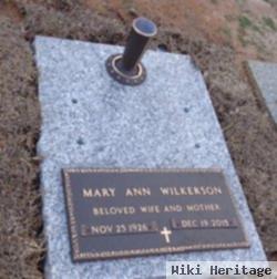 Mary Ann Wilkerson