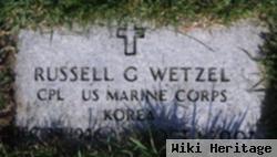 Russell G Wetzel