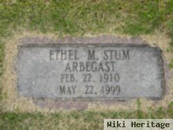 Ethel Maud Stum Arbegast